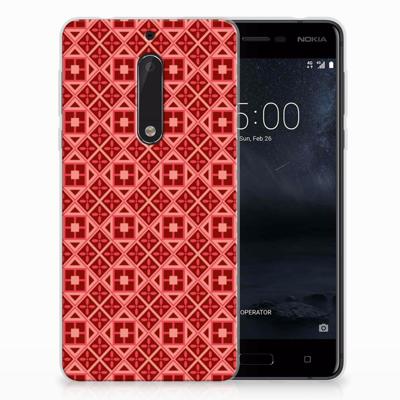 Nokia 5 | TPU bumper | Batik Rood