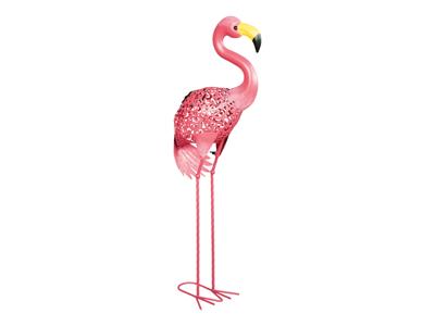 LIVARNO home Solar LED-decoratievogel (Flamingo)
