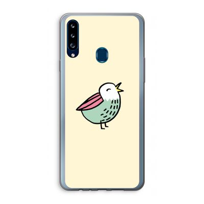 Birdy: Samsung Galaxy A20s Transparant Hoesje