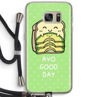 Avo Good Day: Samsung Galaxy S7 Transparant Hoesje met koord