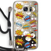Pow Smack: Samsung Galaxy S7 Transparant Hoesje met koord