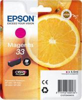 Epson Oranges 33 M inktcartridge 1 stuk(s) Origineel Normaal rendement Magenta - thumbnail