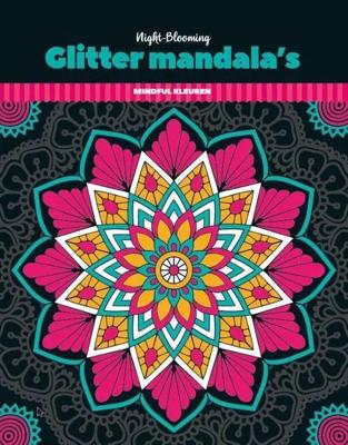 Glitterkleurboek Mandala - Night Blooming