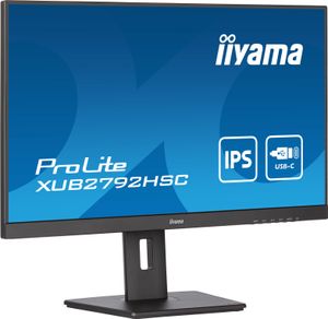Iiyama ProLite XUB2792HSC-B5 LCD-monitor Energielabel E (A - G) 68.6 cm (27 inch) 1920 x 1080 Pixel 16:9 4 ms HDMI, DisplayPort, Hoofdtelefoon (3.5 mm