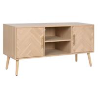 Tv-meubel Home ESPRIT Natuurlijk Paulownia hout Hout MDF 120 x 40 x 60 cm