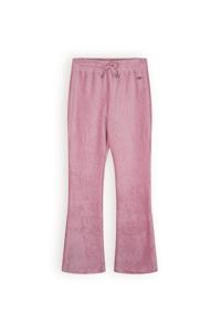 NoBell Meisjes flair broek velvet rib - Sady - Vintage roze