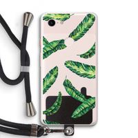 Lange bladeren: Pixel 3 XL Transparant Hoesje met koord