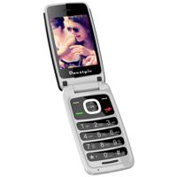 Onestyle Silver Plus Clamshell telefoon Zilver - thumbnail