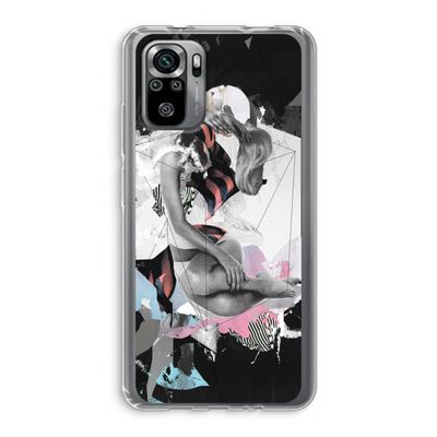 Camouflage de sommeil: Xiaomi Redmi Note 10S Transparant Hoesje
