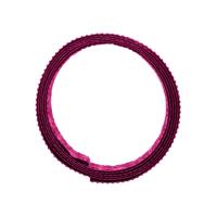 Vaessen Creative • aluminiumdraad triangle embossed 2.8mmx5m strong pink