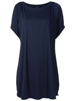 Lygia & Nanny robe courte Allat à manches fendues - Bleu