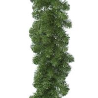 Bellatio Decorations dennenslinger - groen - 270 x 9,5 cm - PVC - dennen guirlande