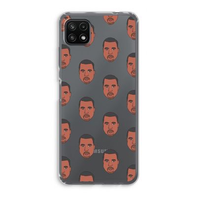 Kanye Call Me?: Samsung Galaxy A22 5G Transparant Hoesje