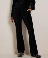 flared fit broek rib velvet naad flared fit broek rib velvet naad