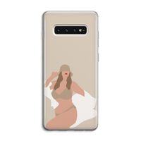 One of a kind: Samsung Galaxy S10 4G Transparant Hoesje