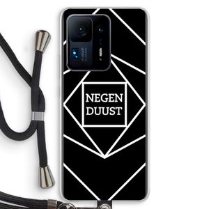 Negenduust geometrisch: Xiaomi Mi Mix 4 Transparant Hoesje met koord
