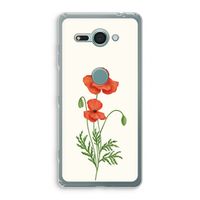 Red poppy: Sony Xperia XZ2 Compact Transparant Hoesje Red poppy: Sony Xperia XZ2 Compact Transparant Hoesje