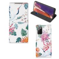 Samsung Galaxy Note20 | Hoesje maken | Bird Flowers