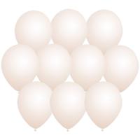 Bellatio Decorations party ballonnen - 50x stuks - transparant - 27 cm - verjaardag - versiering