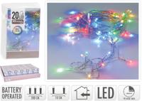 Strengverlichting 20LED 2m.multicolour