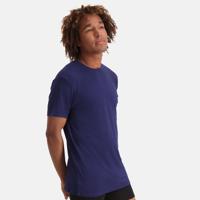 2-pak t-shirt ronde hals - Ruben - Bamboe heren ondershirt korte mouw - Wit - Zwart - Donkerblauw - Huidskleur - Witte t shirts hren