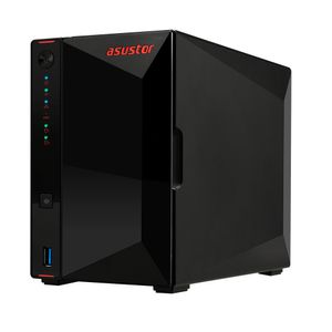 Asustor Nimbustor 2 NAS Desktop Ethernet LAN Zwart J4005