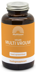 Mattisson HealthStyle Vegan Multi Vrouw Capsules