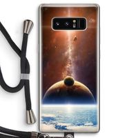 Omicron 2019: Samsung Galaxy Note 8 Transparant Hoesje met koord