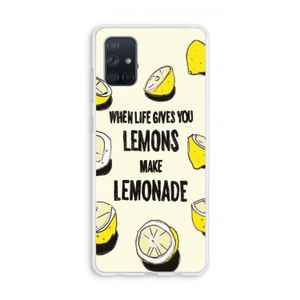 Lemonade: Galaxy A71 Transparant Hoesje