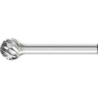 PFERD TOOLS 21112883 Freesstift Bol Lengte 51 mm Afmeting, Ø 12 mm Werklengte 10 mm Schachtdiameter 6 mm