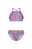 Just Beach Meisjes bikini Aruba - Jungle vogels