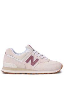 New Balance baskets 574 à empiècements - Rose