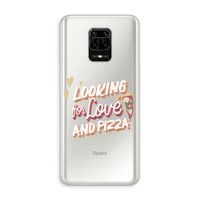 Pizza is the answer: Xiaomi Redmi Note 10 Lite Transparant Hoesje
