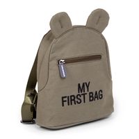 Childhome My First Bag rugzak Casual rugzak Khaki Katoen, Polyester - thumbnail