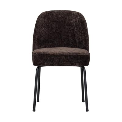 BePureHome Vogue eetkamerstoel chenille donkerbruin