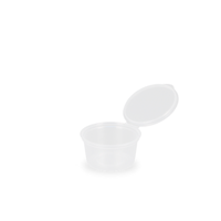 Covercup met vaste deksel 28cc