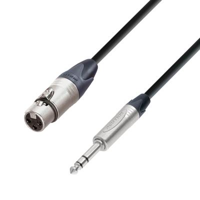Adam Hall 5 Star BFV 0500 verloopkabel XLR female naar Jack TRS 5,0 m