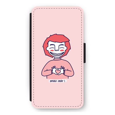 Hartje: iPhone 11 Flip Hoesje