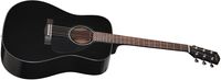 Fender CD-60 DREAD V3 DS Akoestische gitaar Dreadnought 6 snaren Zwart, Walnoot - thumbnail