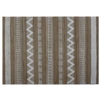 Tapijt Home ESPRIT Wit Bruin Boho 140 x 200 x 1 cm