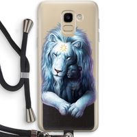 Child Of Light: Samsung Galaxy J6 (2018) Transparant Hoesje met koord
