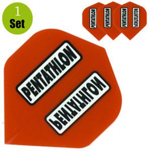 Pentathlon Dartflights - Rood