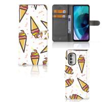 Motorola Moto G51 5G | Book Cover | Icecream