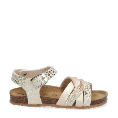 Est. 1842 sandalen met panterprint goud Est. 1842 sandalen met panterprint goud