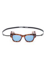 Alanui x Jacques Marie Mage lunettes de soleil Topanga - Marron