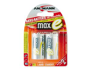 Oplaadbare C batterij (baby) Ansmann maxE HR14 NiMH 1.2 V 4500 mAh 2 stuk(s)