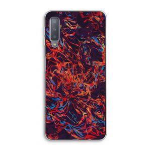 Lucifer: Samsung Galaxy A7 (2018) Transparant Hoesje