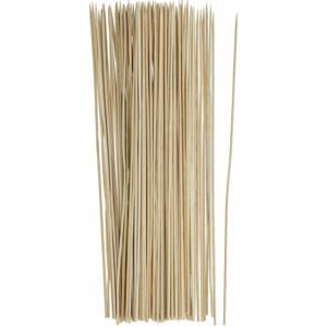 100x Bamboe houten sate prikkers/spiezen - bbq sticks - 35 cm