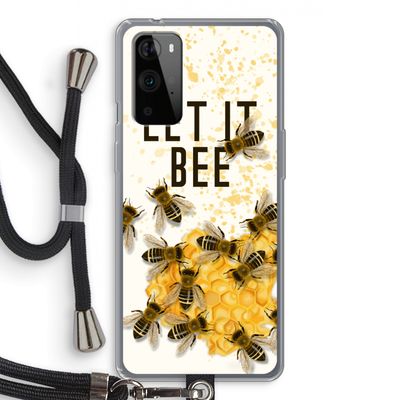 Let it bee: OnePlus 9 Pro Transparant Hoesje met koord
