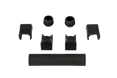 Doppen en voetensteun voor stapelkruk